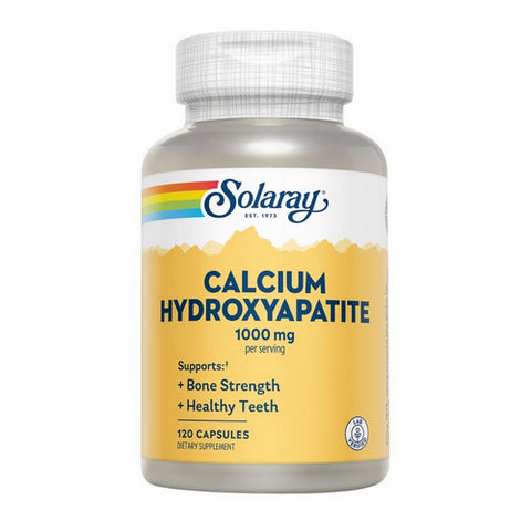 Solaray, Calcium Hydroxyapatite, 1,000 mg, 120 Caps