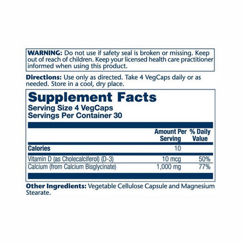 Solaray, Calcium Bisglycinate, 120 Caps