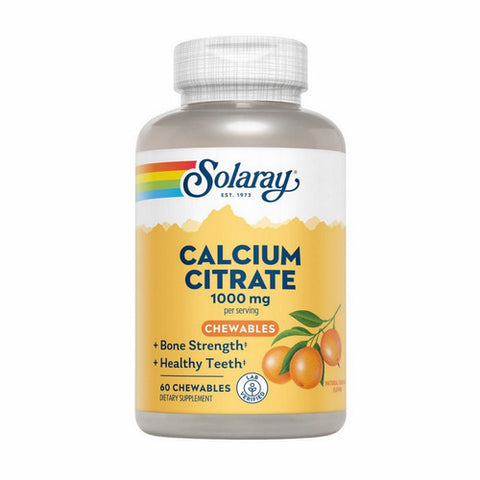Solaray, Calcium Citrate, 60 Caps