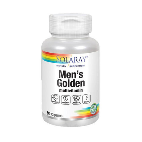 Solaray, Men's Golden Multi-Vita-Min, 90 Caps