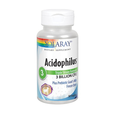 Solaray, Acidophilus Plus Goat's Milk, 50 Caps