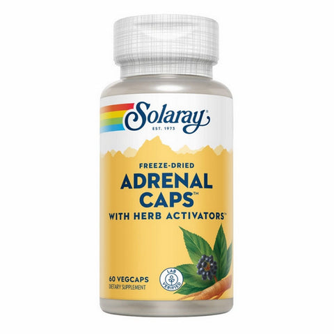 Solaray, Adrenal Caps, 60 Caps