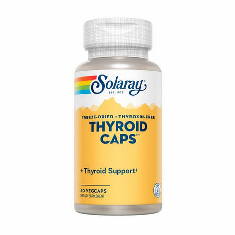 Solaray, Thyroid Caps, 60 Caps