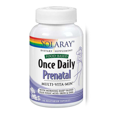 Solaray, Once Daily Prenatal, 90 Caps