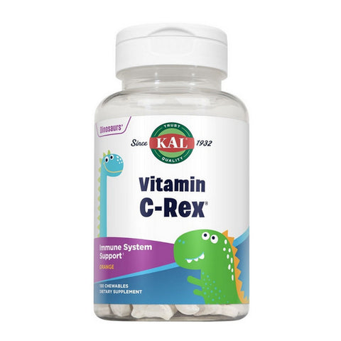 Kal, Vitamin C-Rex, Orange 100 Chews