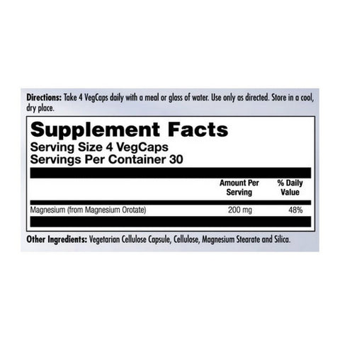 Kal, Magnesium Orotate, 200 mg, 60 Tabs