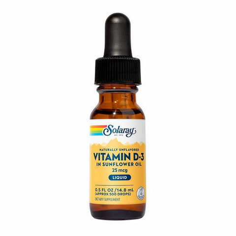 Solaray, Liquid D-3, 0.5 oz