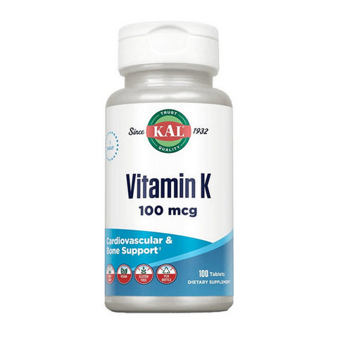 Kal, Vitamin K, 100 mcg, 100 Tabs
