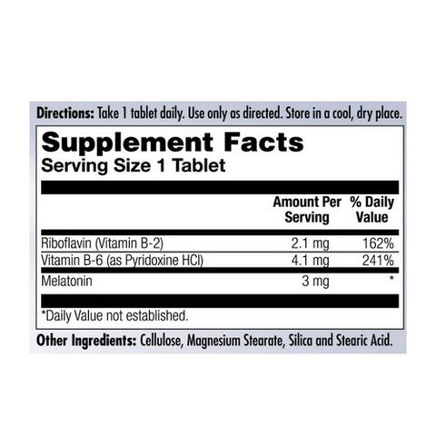 Kal, Melatonin, 3 mg, 120 Tabs