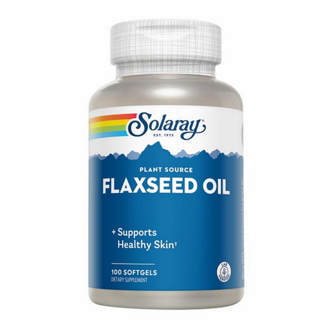 Solaray, Flaxseed Oil, 1,000 mg, 100 Softgels