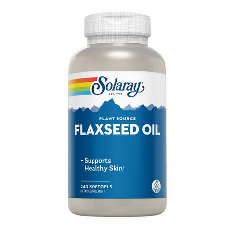 Solaray, Flaxseed Oil, 1,000 mg, 240 Softgels