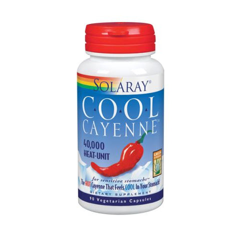 Solaray, Cool Cayenne, 90 Caps