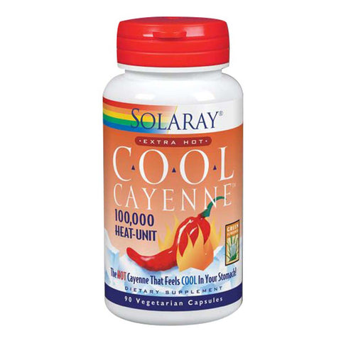 Solaray, Cool Cayenne Extra Hot, 90 Caps