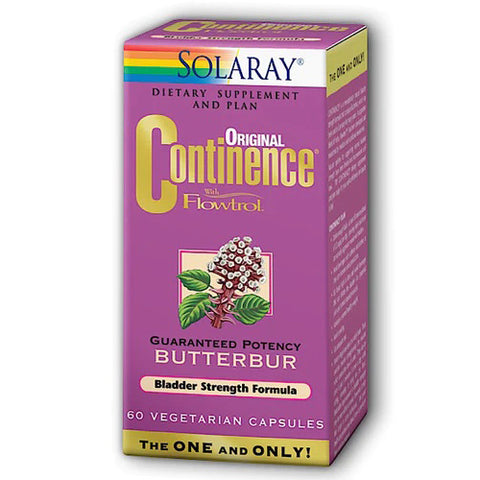 Solaray, Continence with Flowtrol, 60 Caps