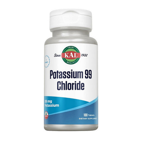 Kal, Potassium 99 Chloride, 100 Tabs