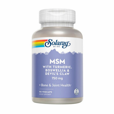 Solaray, MSM, 750 mg, 90 Caps