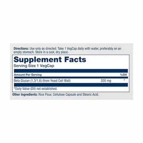 Solaray, Beta Glucan, 200 mg, 30 Caps