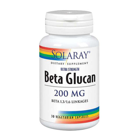 Solaray, Beta Glucan, 200 mg, 30 Caps