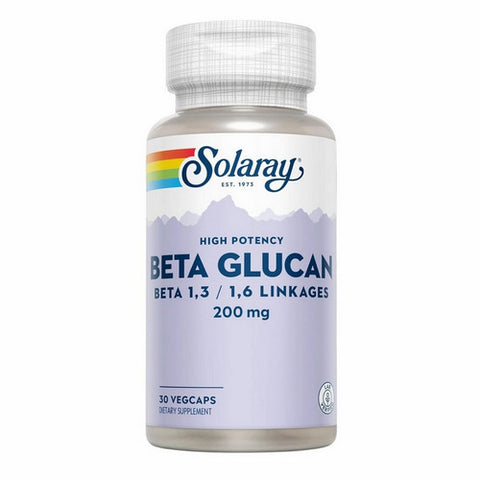 Solaray, Beta Glucan, 200 mg, 30 Caps