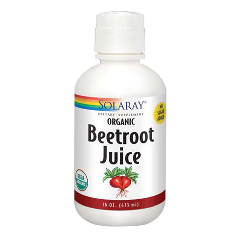 Solaray, Organic Beet Root Juice, 16 oz