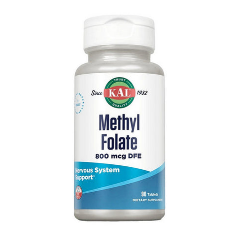 Kal, Ultra Folate, 800 mcg, 90 Tabs