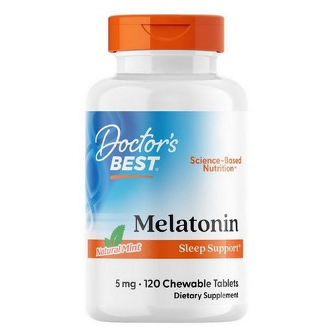 Doctors Best, Melatonin, 5 mg, 120 Chews