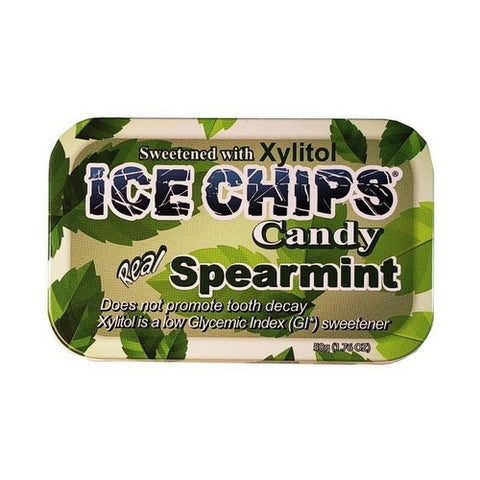 Ice Chips Candy, Ice Chips Candy, Spearmint 1.76 oz