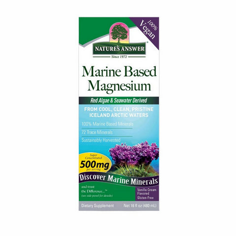 Nature's Answer, Plant Based Magnesium, 16 Oz