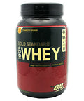 Gold Standard Whey Protein Powder Strawberry Banana 2 Lbs by Optimum Nutrition