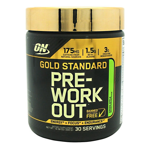 Optimum Nutrition, PRE-WORKOUT, Green Apple 30 serving