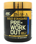 Gold Standard PreWorkout Powder Blueberry Lemonade 300 Grams by Optimum Nutrition