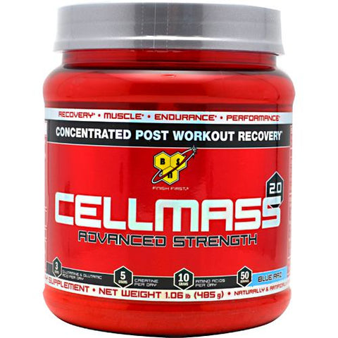 BSN Inc., Cellmass 2.0, Blue Raspberry 1.09 lbs
