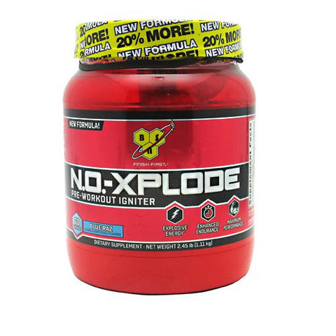 BSN Inc., N.O.-Xplode, Blue Razz 2.45 lbs