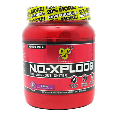 BSN Inc., N.O.-Xplode, Grape 2.45 lbs