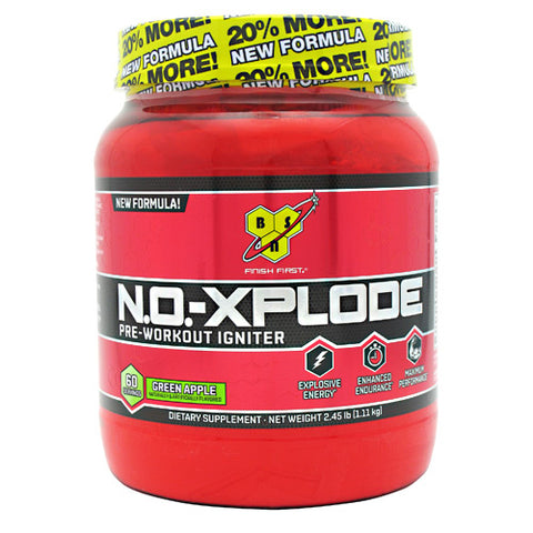 BSN Inc., N.O.-Xplode, Green Apple 2.45 lbs