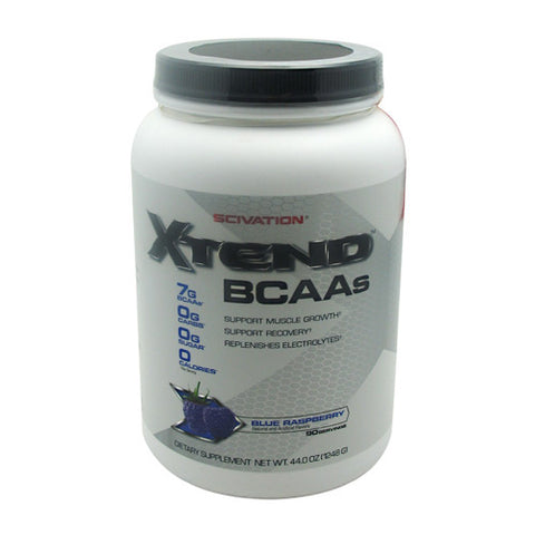 Original BCAA Powder Blue Raspberry Ice 90 Servings by Xtend