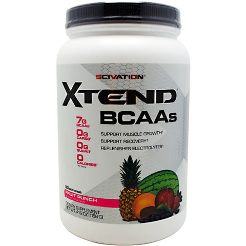 Scivation, XTEND, Fruit Punch 90 serving