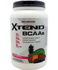 Original BCAA Powder With Zero Sugar Knockout Fruit Punch 90 Servings by Xtend