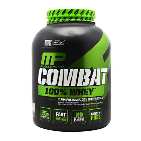 Muscle Pharm, Combat 100% Whey, Vanilla 5 lbs