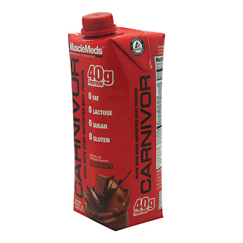 Muscle Meds, Carnivor, Chocolate 16.9 oz(Pack of 12)