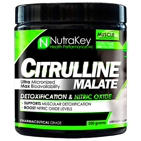 Nutrakey, CITRULLINE MALATE POWDER, 200 grams