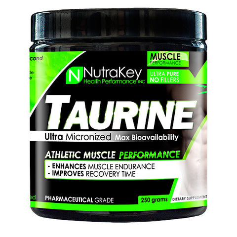 TAURINE 250 grams by Nutrakey