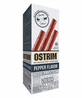 Beef And Ostrich High Protein Snack Stick Pepper Flavor 1.5 Oz / 10 Pack by Ostrim Natural