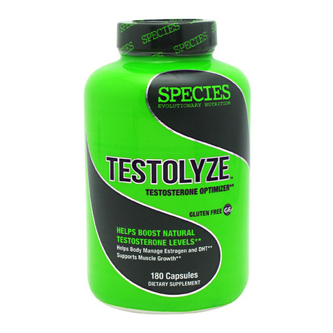 Species Nutrition, TESTOLYZE, 180 Caps