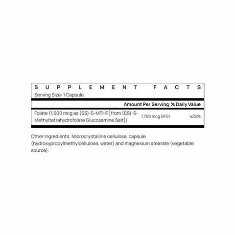 Jarrow Formulas, Methyl Folate, 1000 Mcg, 100 Caps