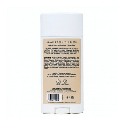 Zion Health, Clay Dry Bold Moroccan Bliss Natural Deodorant, 2.5 OZ