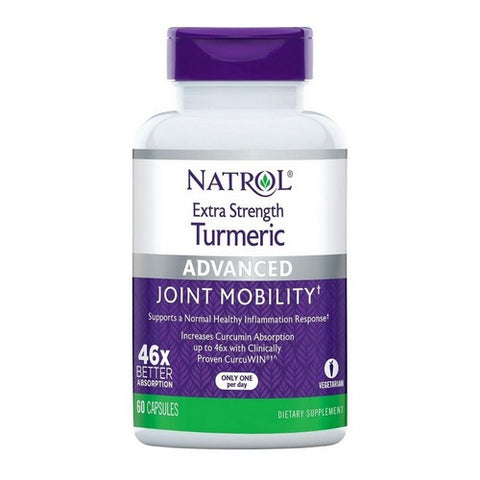 Natrol, High Absorption Turmeric, 60 CAPSULE