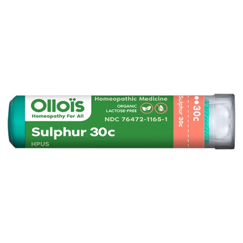 Ollois, Sulphur, 30C Pellets, 80 Count