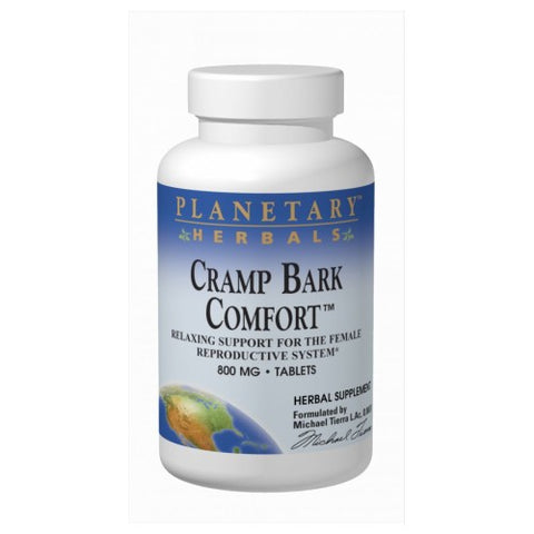 Planetary Herbals, Cramp Bark Comfort, 120 Tabs