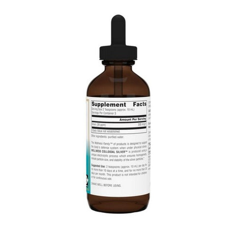 Source Naturals, Wellness Colloidal Silver Liquid, 30 Ppm, 2 Oz